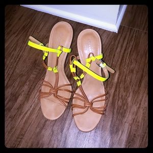 Coach heeled sandals